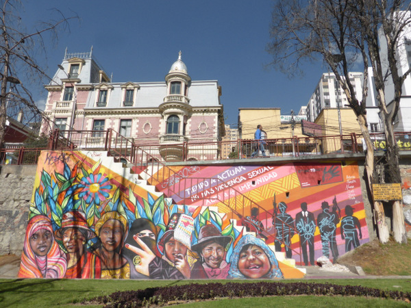 Bolivia La Paz Street Art