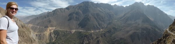 Peru Canon del Colca Panorama