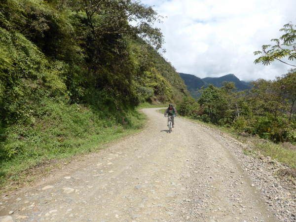 Bolivia Worlds Most Dangerous Road Middle