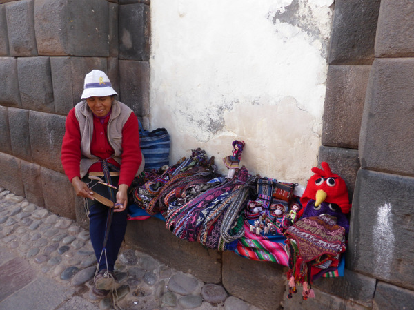 Cusco Peru Street Vendor