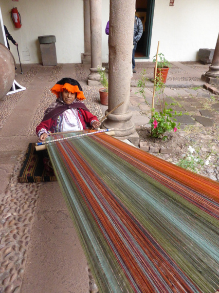 Cusco Peru Weaving