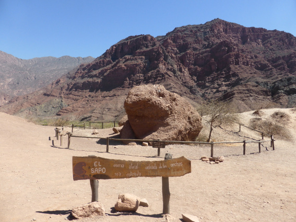 Quebrada de Cafayate El Sapo