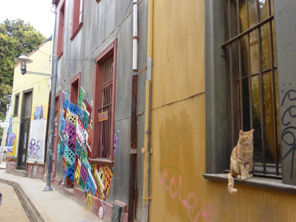 Chile Valparaiso Street